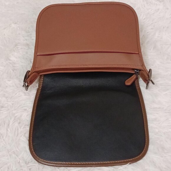 Coach Disney Limited Mickey Mouse Brown Multicolor Shoulder Bag F59373 - Picture 7 of 16